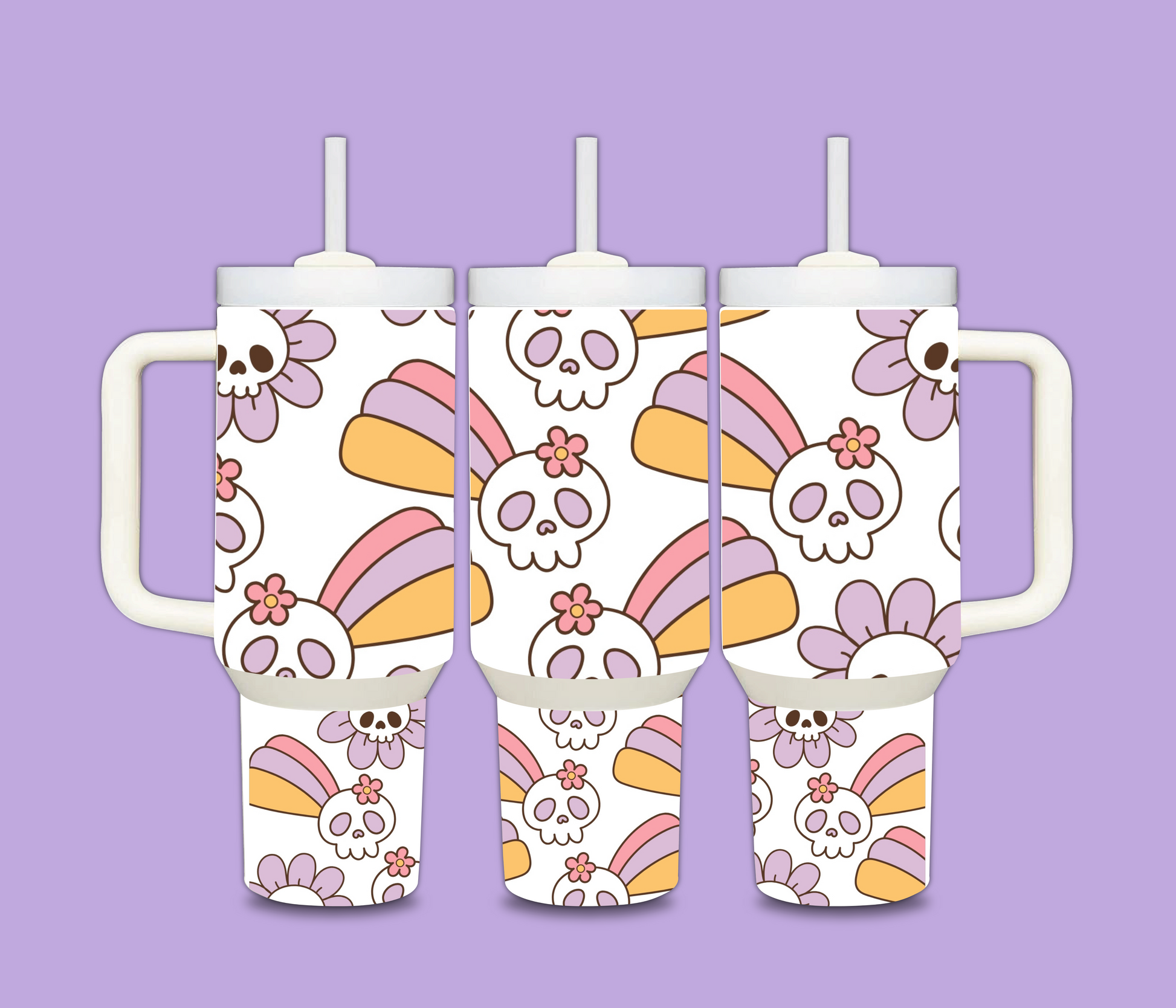 Maxi Tumbler 1L2 Skull